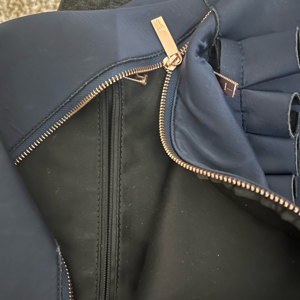 Ted Baker London Navy Ruffle Backpack - Picture 5 of 5